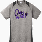 JJC Wolves Sport-Tek Youth Short Sleeve Colorblock Contender Tee Front Thumbnail