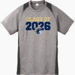 LLOYD MEMORIAL HIGH SCHOOL JUGGERNAUTS Sport-Tek Youth Short Sleeve Colorblock Contender Tee Front Thumbnail