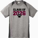 Peachtree Panthers <span class="pdp-name-mascot">Peachtree Academy Panthers</span> Sport-Tek Youth Short Sleeve Colorblock Contender Tee Front Thumbnail