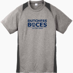 Dutchess BOCES <span class="pdp-name-mascot">Dutchess County BOCES</span> Sport-Tek Youth Short Sleeve Colorblock Contender Tee Front Thumbnail
