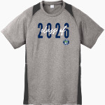 Oakdale Christian Academy Wildcats <span class="pdp-name-mascot">Oakdale Christian Academy Wildcats</span> Sport-Tek Youth Short Sleeve Colorblock Contender Tee Front Thumbnail