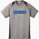 Madonna Crusaders Sport-Tek Youth Short Sleeve Colorblock Contender Tee Front Thumbnail