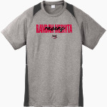 RAMBAM MESIVTA HIGH SCHOOL RAVENS <span class="pdp-name-mascot">RAMBAM MESIVTA RAVENS</span> Sport-Tek Youth Short Sleeve Colorblock Contender Tee Front Thumbnail