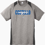 Costello Cougars <span class="pdp-name-mascot">Costello Elementary School Cougars</span> Sport-Tek Youth Short Sleeve Colorblock Contender Tee Front Thumbnail