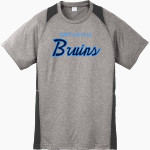 BARTLESVILLE HIGH SCHOOL BRUINS <span class="pdp-name-mascot">BARTLESVILLE BRUINS</span> Sport-Tek Youth Short Sleeve Colorblock Contender Tee Front Thumbnail