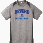 REVERE MINUTEMEN ONLINE STORE Sport-Tek Youth Short Sleeve Colorblock Contender Tee Front Thumbnail