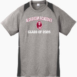 MORAVIAN ACADEMY LIONS <span class="pdp-name-mascot">MORAVIAN ACADEMY LIONS</span> Sport-Tek Youth Short Sleeve Colorblock Contender Tee Front Thumbnail