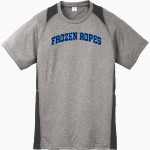 Frozen Ropes Natick Frozen Ropes Natick <span class="pdp-name-mascot">Frozen Ropes</span> Sport-Tek Youth Short Sleeve Colorblock Contender Tee Front Thumbnail