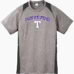 Tarleton State University Texans <span class="pdp-name-mascot">Tarleton State University Texans</span> Sport-Tek Youth Short Sleeve Colorblock Contender Tee Front Thumbnail