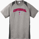 CENTENNIAL HIGH SCHOOL TITANS <span class="pdp-name-mascot">CENTENNIAL TITANS</span> Sport-Tek Youth Short Sleeve Colorblock Contender Tee Front Thumbnail