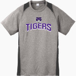 TABIONA HIGH SCHOOL TIGERS <span class="pdp-name-mascot">TABIONA TIGERS</span> Sport-Tek Youth Short Sleeve Colorblock Contender Tee Front Thumbnail