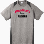 Hannah-Pamplico Raiders Raiders <span class="pdp-name-mascot">Hannah-Pamplico Raiders</span> Sport-Tek Youth Short Sleeve Colorblock Contender Tee Front Thumbnail