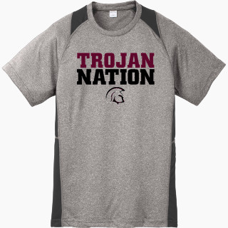 Sport-Tek Youth Short Sleeve Colorblock Contender Tee