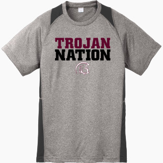 Sport-Tek Youth Short Sleeve Colorblock Contender Tee