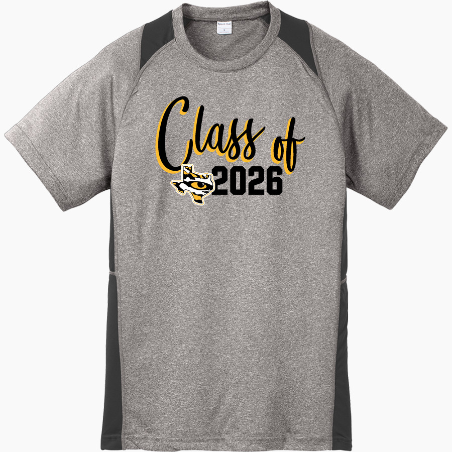 SEALY HIGH SCHOOL TIGERS <span class="pdp-name-mascot">SEALY TIGERS</span> Sport-Tek Youth Short Sleeve Colorblock Contender Tee