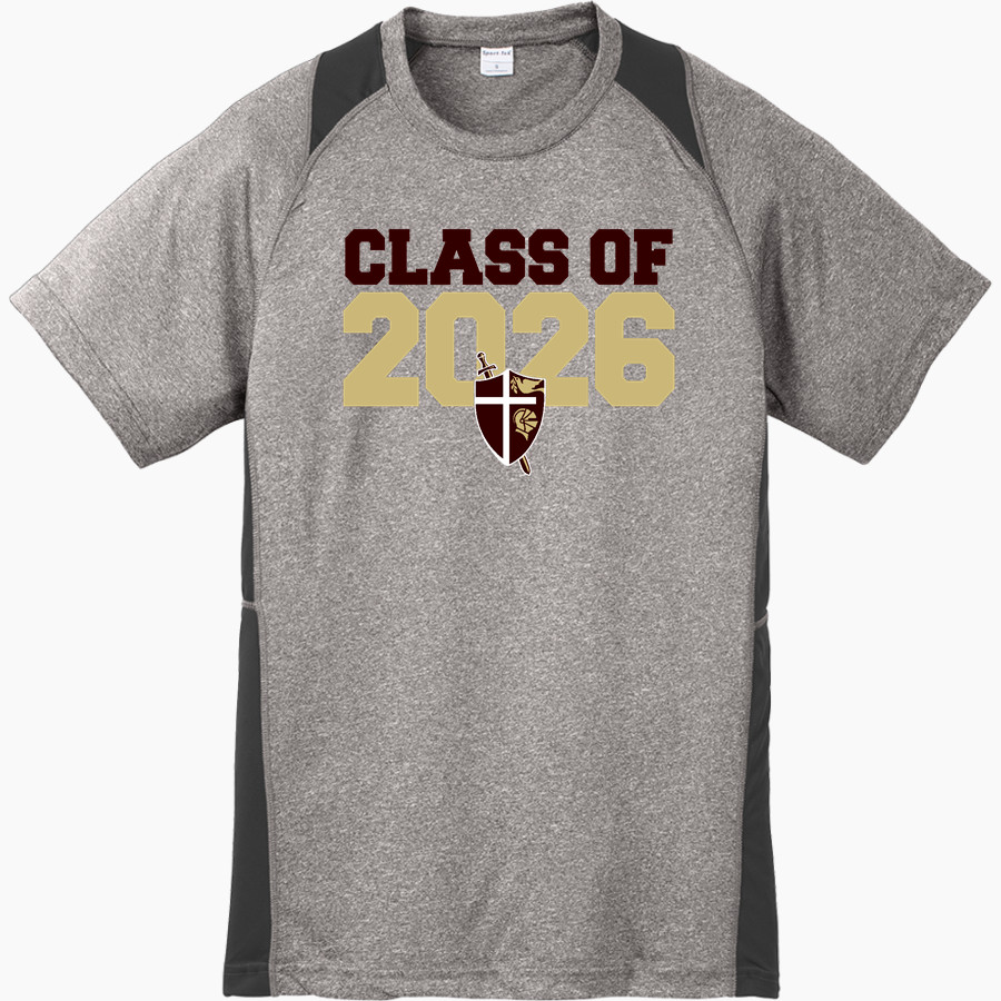 St. FRANCIS HIGH SCHOOL GOLDEN KNIGHTS <span class="pdp-name-mascot">SAINT FRANCIS GOLDEN KNIGHTS</span> Sport-Tek Youth Short Sleeve Colorblock Contender Tee