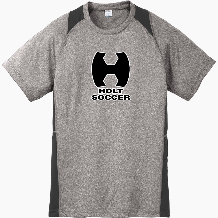 Holt Junior Rams Soccer Club <span class="pdp-name-mascot">Holt Junior Rams Soccer Club</span> Sport-Tek Youth Short Sleeve Colorblock Contender Tee