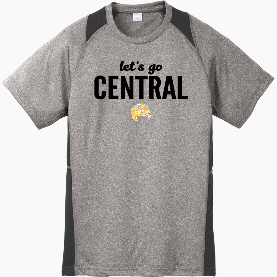 CENTRAL TECH SCHOOL FALCONS <span class="pdp-name-mascot">CENTRAL FALCONS</span> Sport-Tek Youth Short Sleeve Colorblock Contender Tee