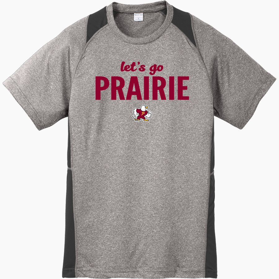 Prairie Falcons <span class="pdp-name-mascot">Prairie Falcons</span> Sport-Tek Youth Short Sleeve Colorblock Contender Tee