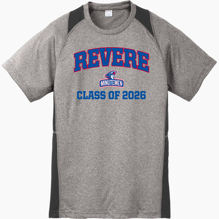 REVERE MINUTEMEN ONLINE STORE Sport-Tek Youth Short Sleeve Colorblock Contender Tee