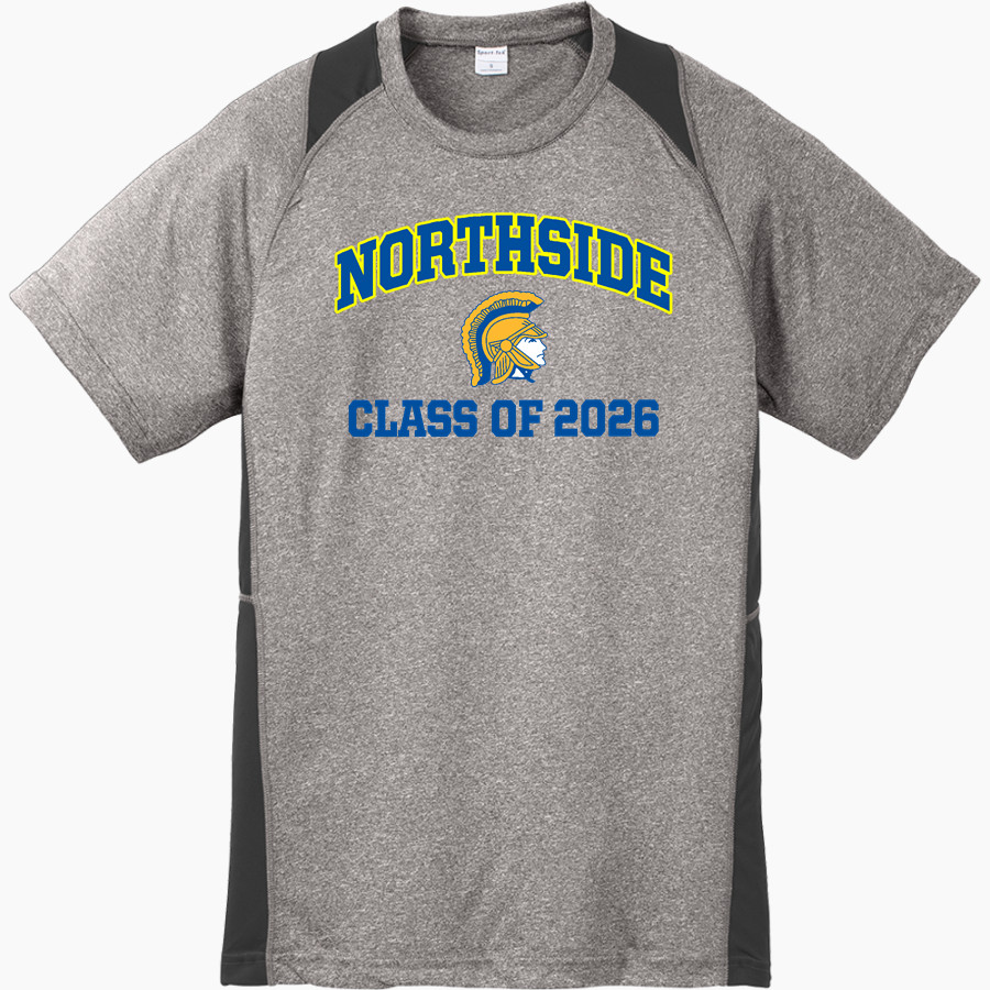 Northside Spartans <span class="pdp-name-mascot">Northside Spartans</span> Sport-Tek Youth Short Sleeve Colorblock Contender Tee