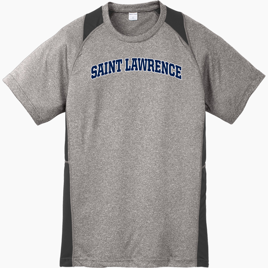 SAINT LAWRENCE CENTRAL HIGH SCHOOL LARRIES Sport-Tek Youth Short Sleeve Colorblock Contender Tee