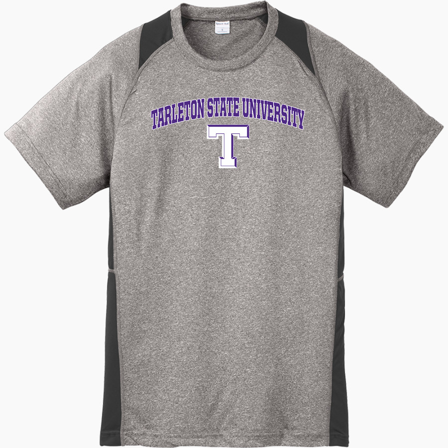 Tarleton State University Texans <span class="pdp-name-mascot">Tarleton State University Texans</span> Sport-Tek Youth Short Sleeve Colorblock Contender Tee