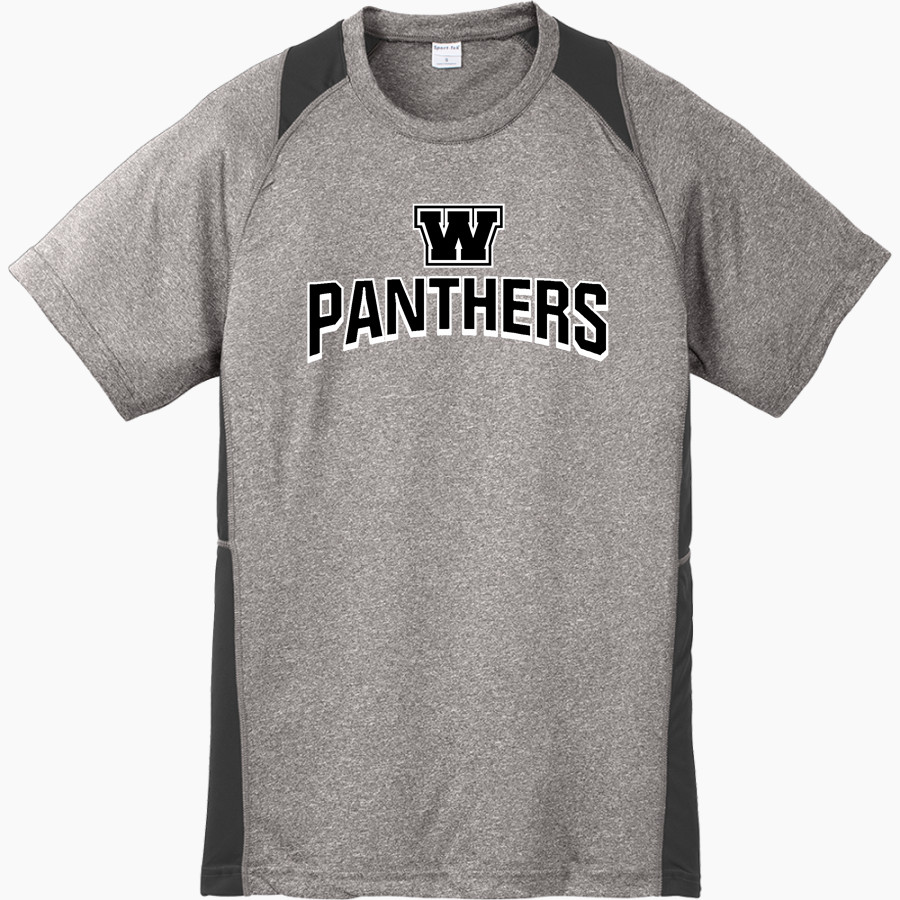 WALTER WELLBORN HIGH SCHOOL PANTHERS <span class="pdp-name-mascot">WALTER H WELLBORN PANTHERS</span> Sport-Tek Youth Short Sleeve Colorblock Contender Tee
