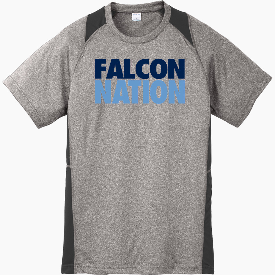 Perry Meridian Falcons Sport-Tek Youth Short Sleeve Colorblock Contender Tee