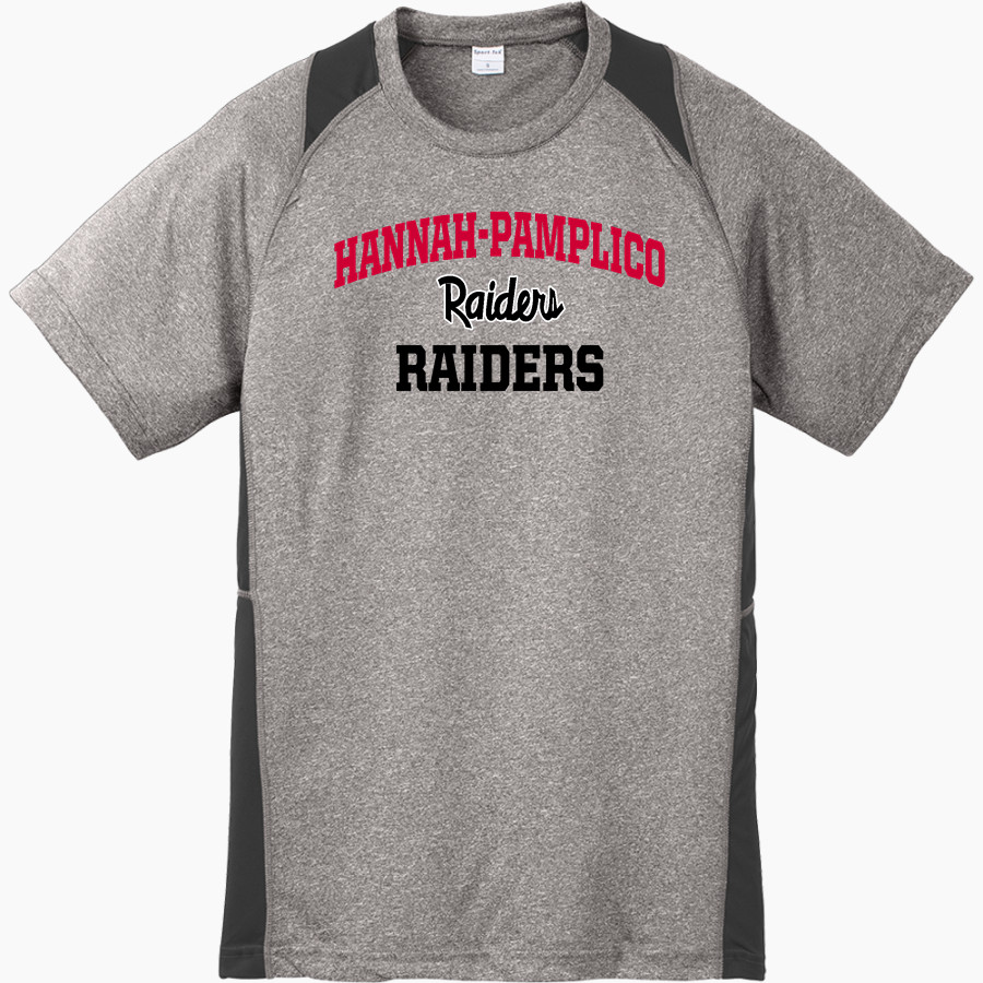 Hannah-Pamplico Raiders Raiders <span class="pdp-name-mascot">Hannah-Pamplico Raiders</span> Sport-Tek Youth Short Sleeve Colorblock Contender Tee