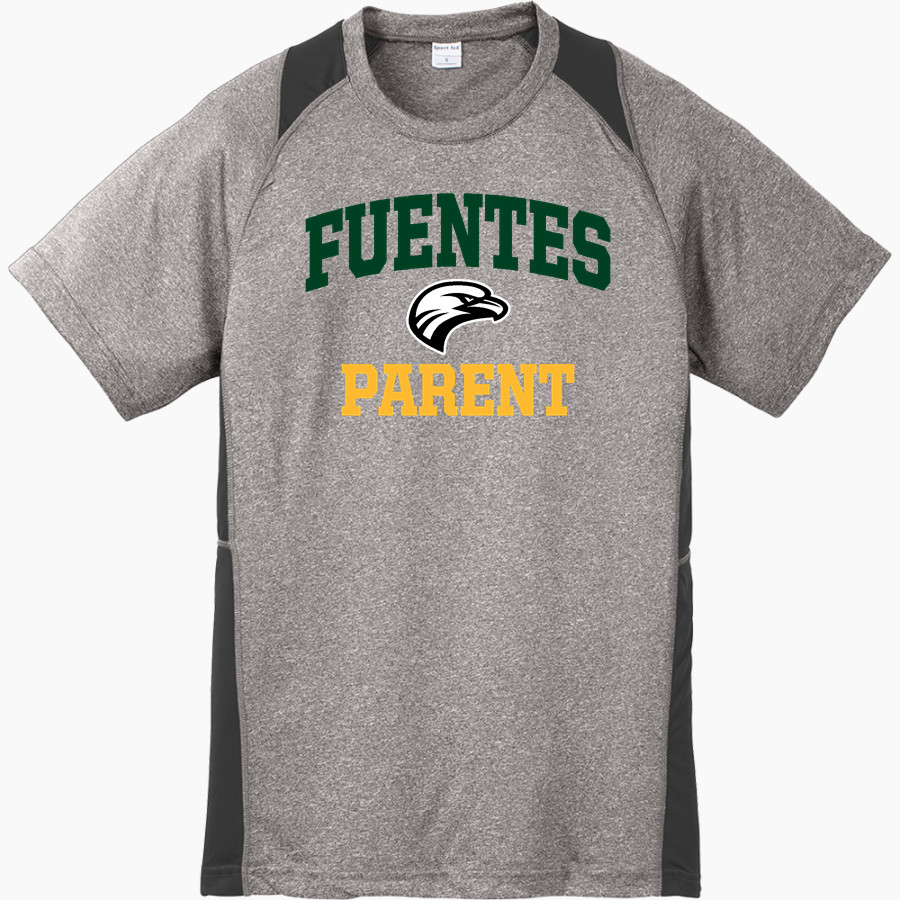 Fuentes Eagles <span class="pdp-name-mascot">Fuentes Eagles</span> Sport-Tek Youth Short Sleeve Colorblock Contender Tee