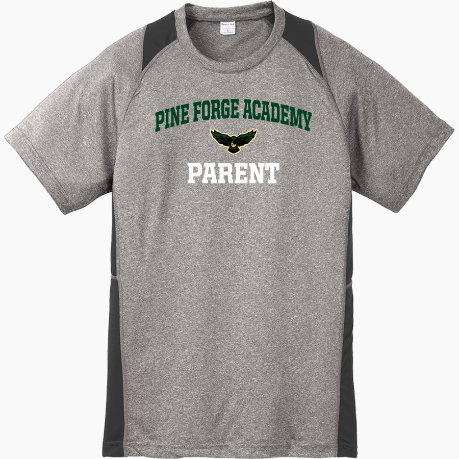 Pine Forge Academy Falcons <span class="pdp-name-mascot">Pine Forge Academy Falcons</span> Sport-Tek Youth Short Sleeve Colorblock Contender Tee