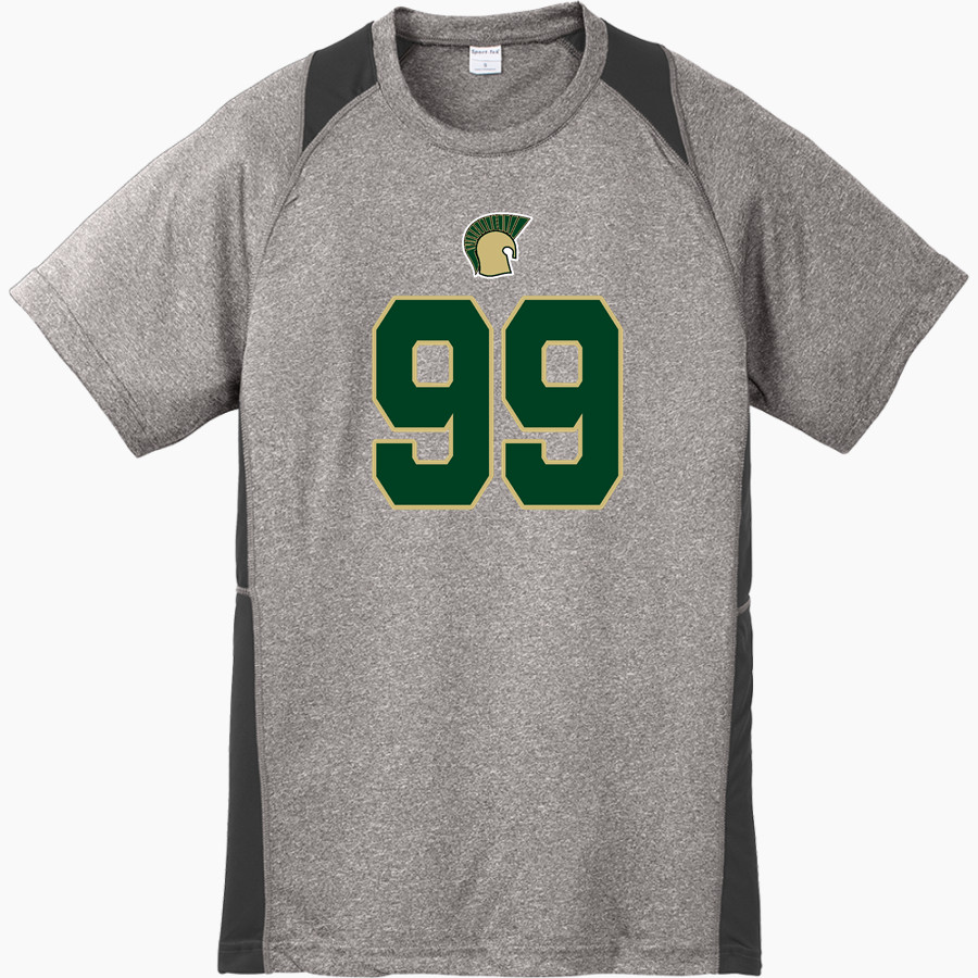 Mayo Spartans <span class="pdp-name-mascot">Mayo Spartans</span> Sport-Tek Youth Short Sleeve Colorblock Contender Tee