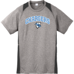 Central Chargers <span class="pdp-name-mascot">Central Chargers</span> Sport-Tek Youth Short Sleeve Colorblock Contender Tee Front Thumbnail
