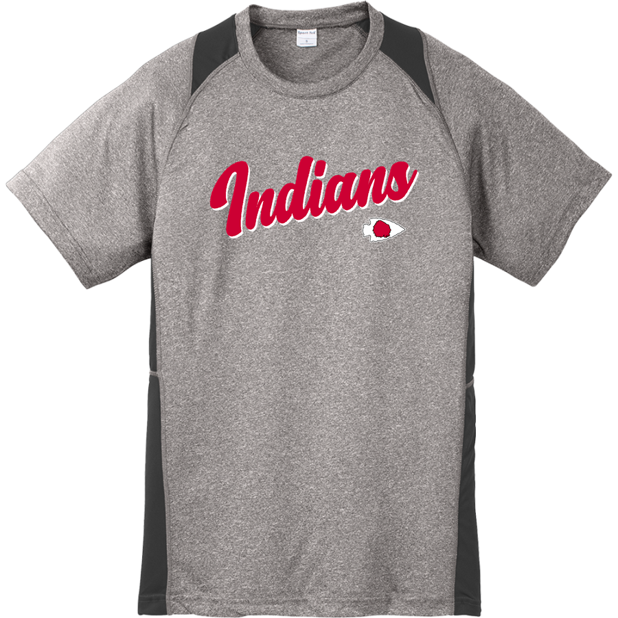 BRIDGEPORT HIGH SCHOOL INDIANS <span class="pdp-name-mascot">BRIDGEPORT INDIANS</span> Sport-Tek Youth Short Sleeve Colorblock Contender Tee