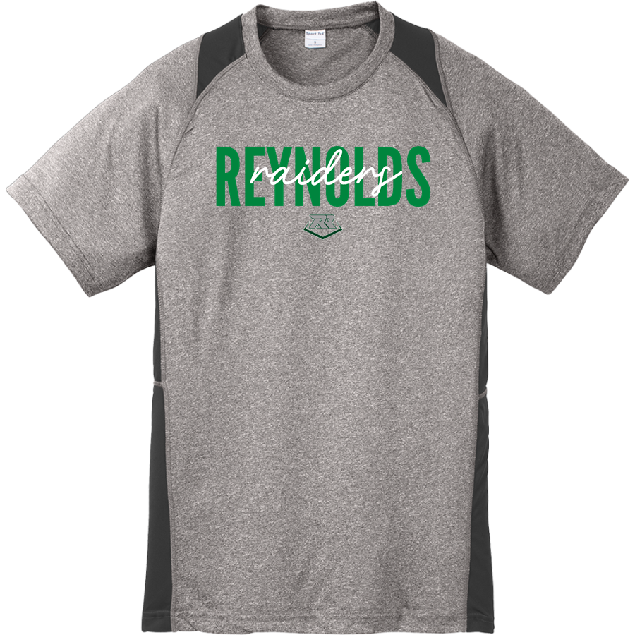 REYNOLDS HIGH SCHOOL RAIDERS <span class="pdp-name-mascot">REYNOLDS RAIDERS</span> Sport-Tek Youth Short Sleeve Colorblock Contender Tee