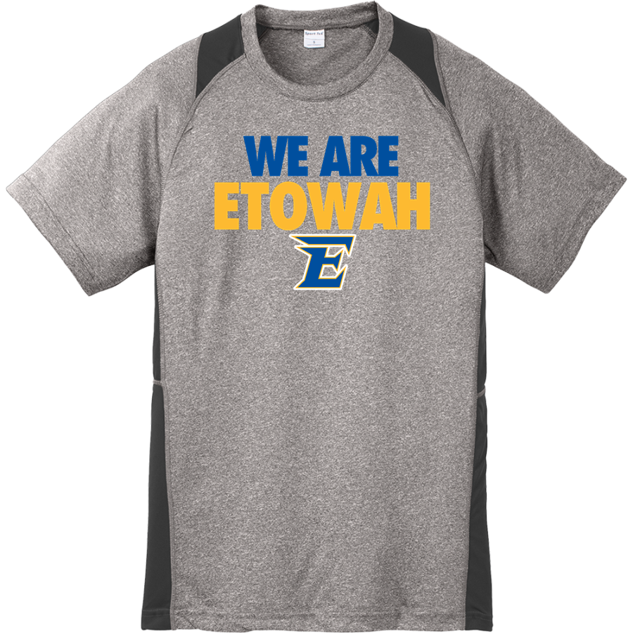 Etowah Eagles <span class="pdp-name-mascot">Etowah Eagles</span> Sport-Tek Youth Short Sleeve Colorblock Contender Tee