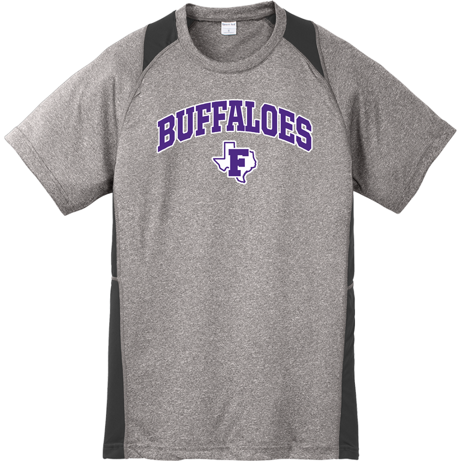 FLORENCE HIGH SCHOOL BUFFALOES <span class="pdp-name-mascot">FLORENCE BUFFALOES</span> Sport-Tek Youth Short Sleeve Colorblock Contender Tee