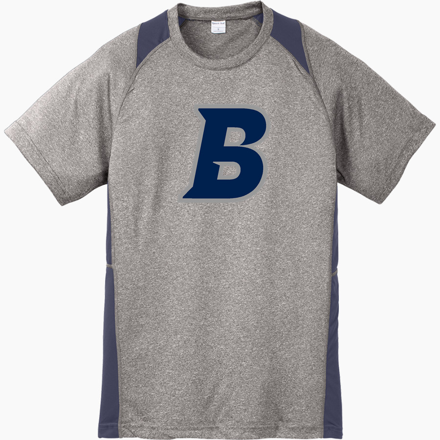 Brandeis Judges Online Store <span class="pdp-name-mascot">Brandeis Judges</span> Sport-Tek Youth Short Sleeve Colorblock Contender Tee