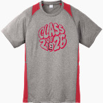 Everett Trojan <span class="pdp-name-mascot">Everett Trojans</span> Sport-Tek Youth Short Sleeve Colorblock Contender Tee Front Thumbnail