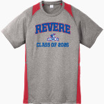 REVERE MINUTEMEN ONLINE STORE Sport-Tek Youth Short Sleeve Colorblock Contender Tee Front Thumbnail