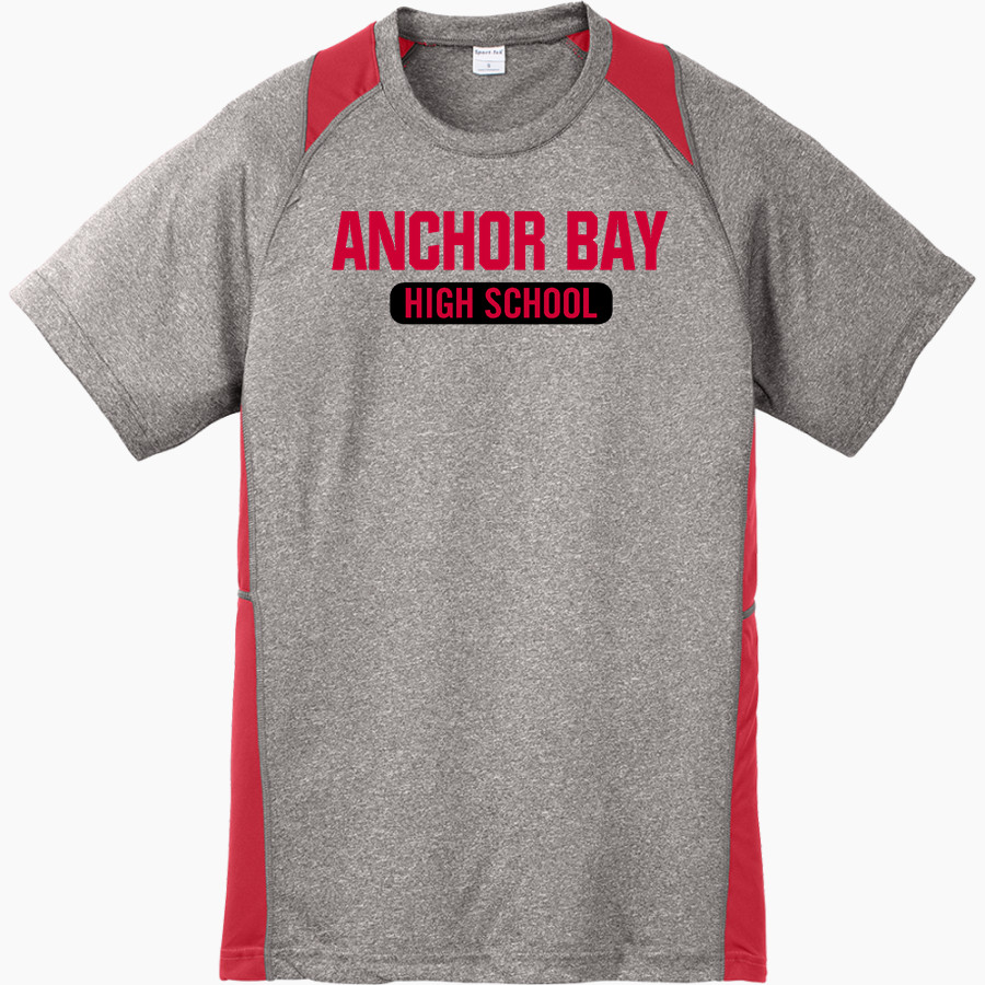 Anchor Bay Tars Tars <span class="pdp-name-mascot">Anchor Bay Tars</span> Sport-Tek Youth Short Sleeve Colorblock Contender Tee