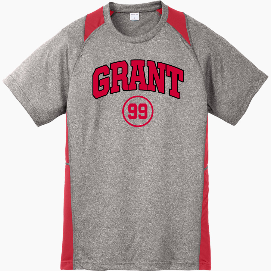 GRANT COMMUNITY HIGH SCHOOL BULLDOGS <span class="pdp-name-mascot">GRANT BULLDOGS</span> Sport-Tek Youth Short Sleeve Colorblock Contender Tee