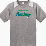 Judson Early College Academy Academy <span class="pdp-name-mascot">Judson Early College Academy Academy</span> Sport-Tek Youth Short Sleeve Colorblock Contender Tee Front Thumbnail