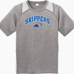Minnetonka Skippers Sport-Tek Youth Short Sleeve Colorblock Contender Tee Front Thumbnail