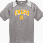 Valparaiso Beacons <span class="pdp-name-mascot">Valparaiso Beacons</span> Sport-Tek Youth Short Sleeve Colorblock Contender Tee Front Thumbnail