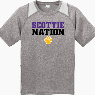 Sport-Tek Youth Short Sleeve Colorblock Contender Tee