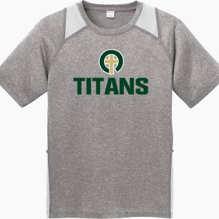 Sport-Tek Youth Short Sleeve Colorblock Contender Tee