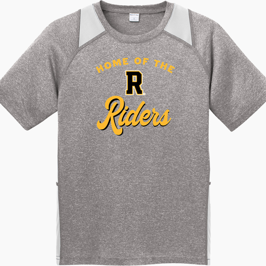Roosevelt Roughriders <span class="pdp-name-mascot">Roosevelt Riders</span> Sport-Tek Youth Short Sleeve Colorblock Contender Tee