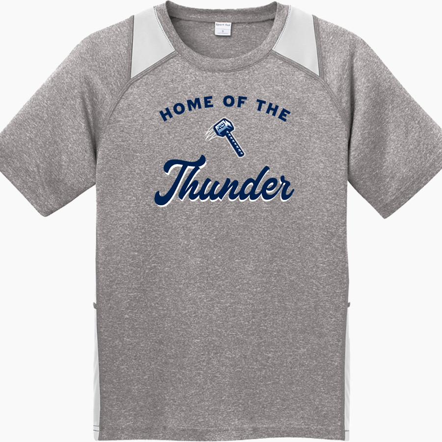 Out-of-Door Thunder Sport-Tek Youth Short Sleeve Colorblock Contender Tee